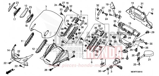 OBERER WINDLAUF (NT700V8,A/NT700VA8,A) NT700VAA de 2010
